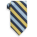 Mansfield Yellow and Blue Stripe Tie